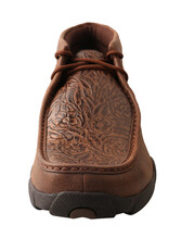 Mens Twisted X Chukka Driving Mocs Brown Tooled