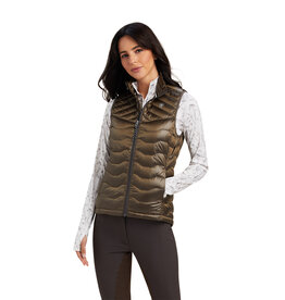 Ariat Ariats Womens Iridescent Banyan Bark Ideal Down Vest