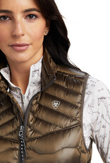 Ariat Ariats Womens Iridescent Banyan Bark Ideal Down Vest