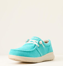 Ariat Womens Ariat Turquoise Corduroy Hilo Shoe