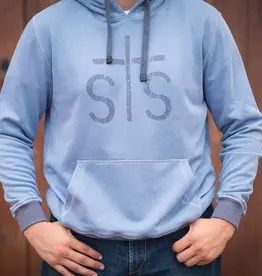 Mens STS Blue Ranch Logo Hoody
