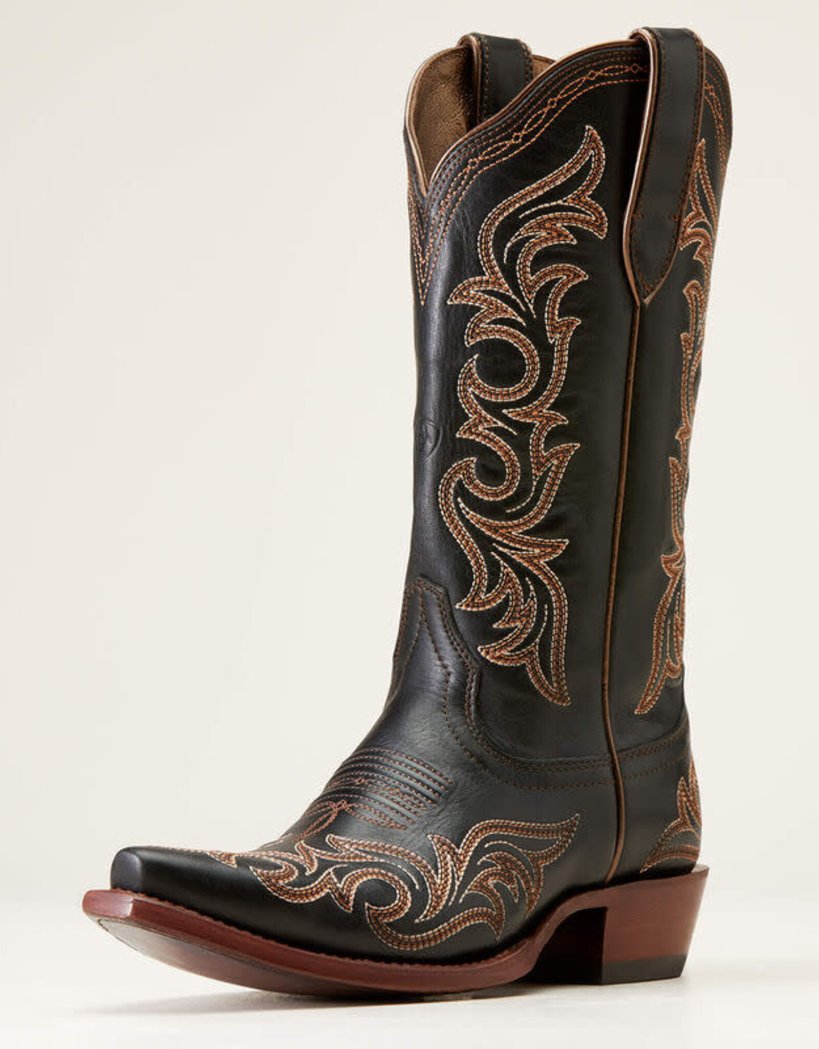 Ariat Ariat Womens Hazen Ancient Black Snip Toe Western Cowboy Boot