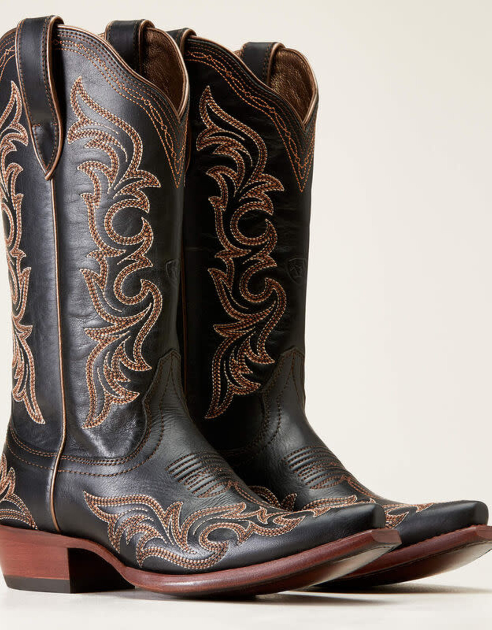 Ariat Ariat Womens Hazen Ancient Black Snip Toe Western Cowboy Boot