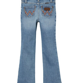 Girls Wrangler Retro Germaine Medium Wash Bootcut Jeans