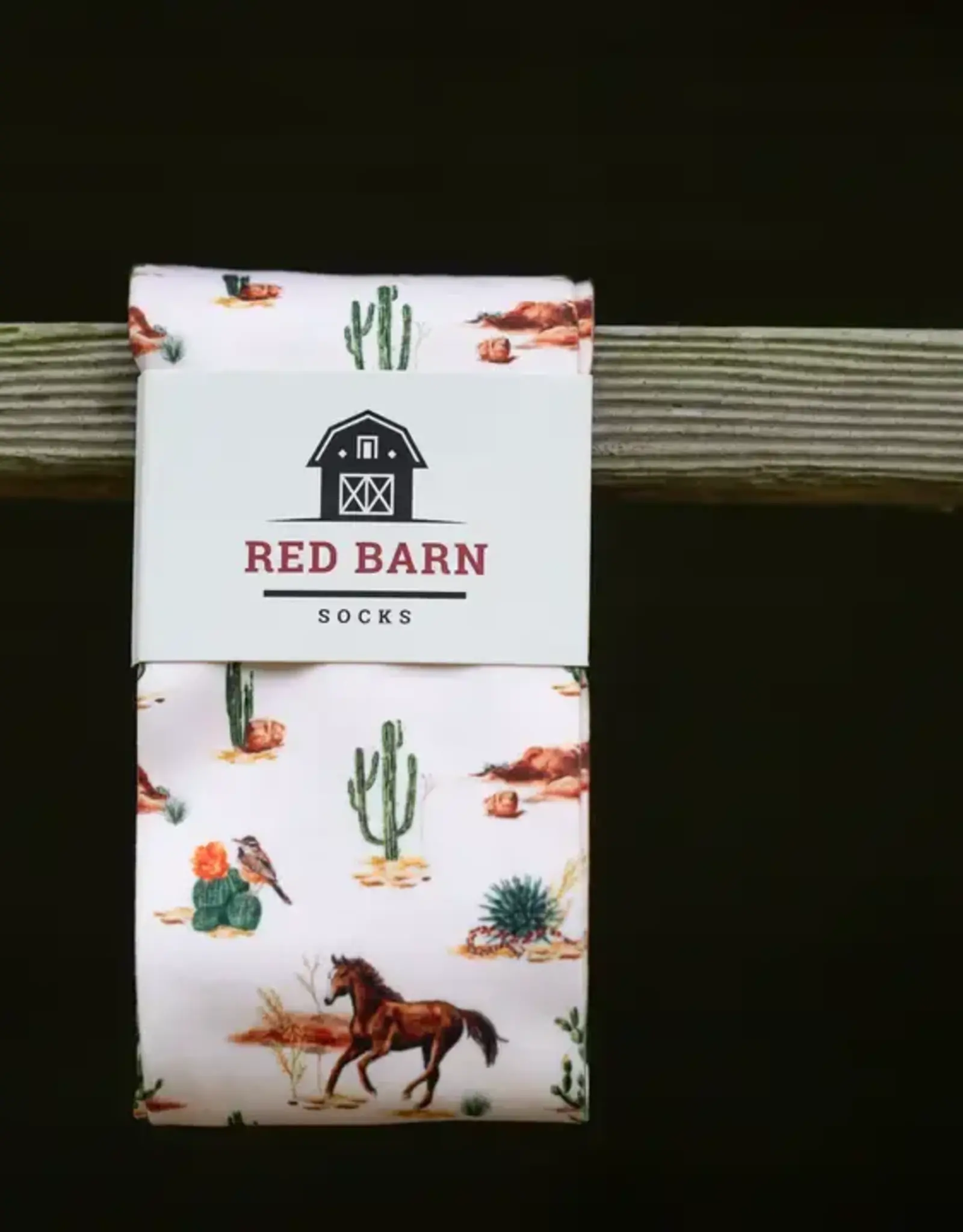 Red Barn Socks Red Barn Canyon Cactus Cool Boot Socks