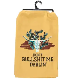 Primatives By Kathy Don't Bullshit Me Darlin Kitchen Towel