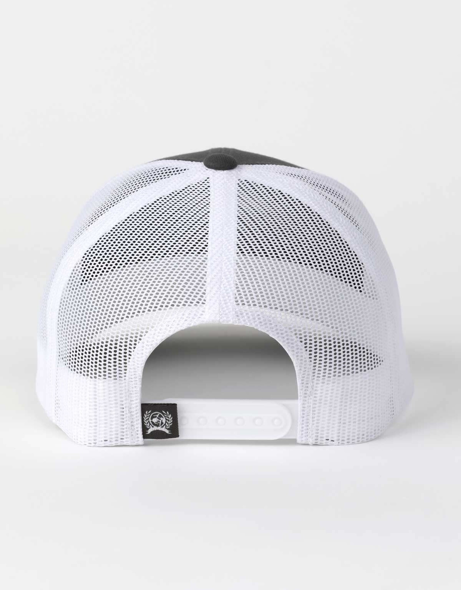 Cinch Womens Pink Edged Patch Grey Mesh Trucker Snap Back Base Ball Cap