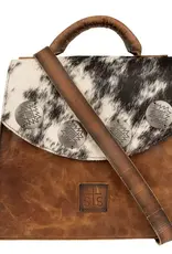 Womens STS Leather Cowhide Vaquero Concho Remi Convertible Purse Backpack
