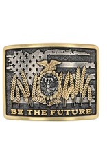 Montana  Silversmiths Be The Future FFA Attitude Western Belt Buckle