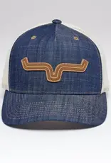 Kimes Denim Roped LP Trucker Mesh Snap Back Ball Cap
