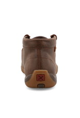 Womens Twisted X Brown Tooled Print Chukka Driving Moc