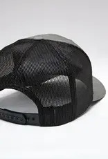 Jerico Heather Grey Kimes Trucker Mesh Snap Back Ball Cap