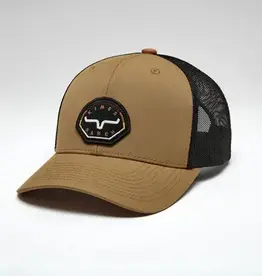 Danby WW Brown Kimes Trucker Mesh Snap Back Ball Cap