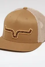 Kimes Ranch Nite Train 110-WW Brown Mesh Ball Cap Kimes Ranch Nite Train 110-WW Brown Mesh Ball Cap