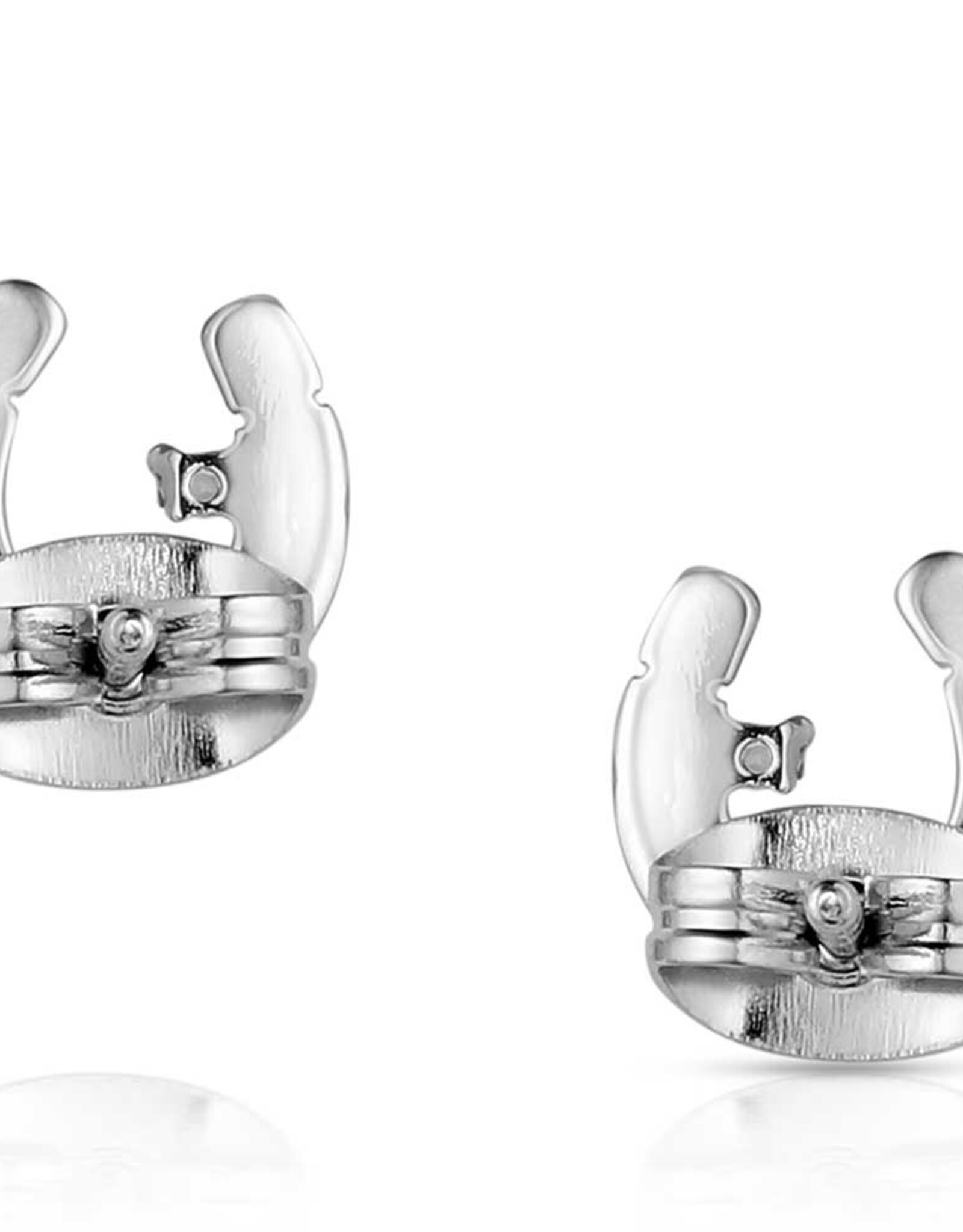 Montana Silversmiths Little Light Horseshoe Earrings