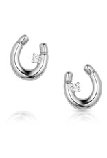 Montana Silversmiths Little Light Horseshoe Earrings Montana Silversmiths Little Light Horseshoe Earrings