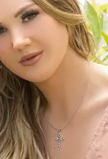 Montana Silversmiths Star Of Wonder Cubic Zirconia Cross Necklace Montana Silversmiths Star Of Wonder Cubic Zirconia Cross Necklace