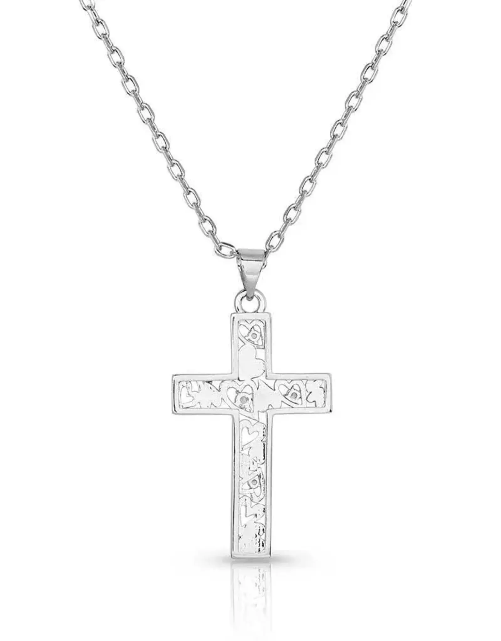 Montana Silversmiths Heartfelt Faith Cross Necklace