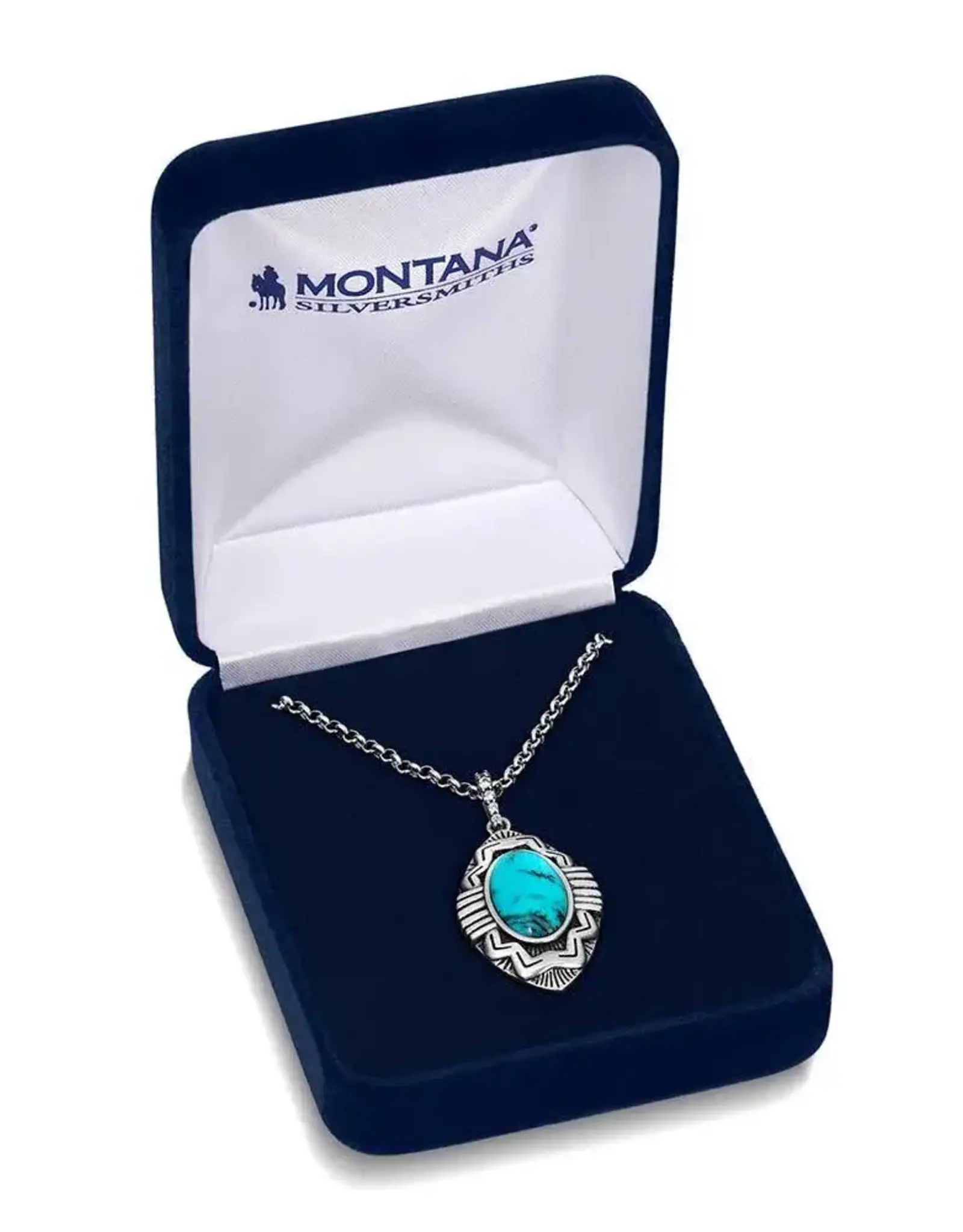 Montana Silversmiths Blue Mesa Turquoise Necklace