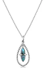 Montana Silversmiths Moonlit Ocean Turquoise Necklace
