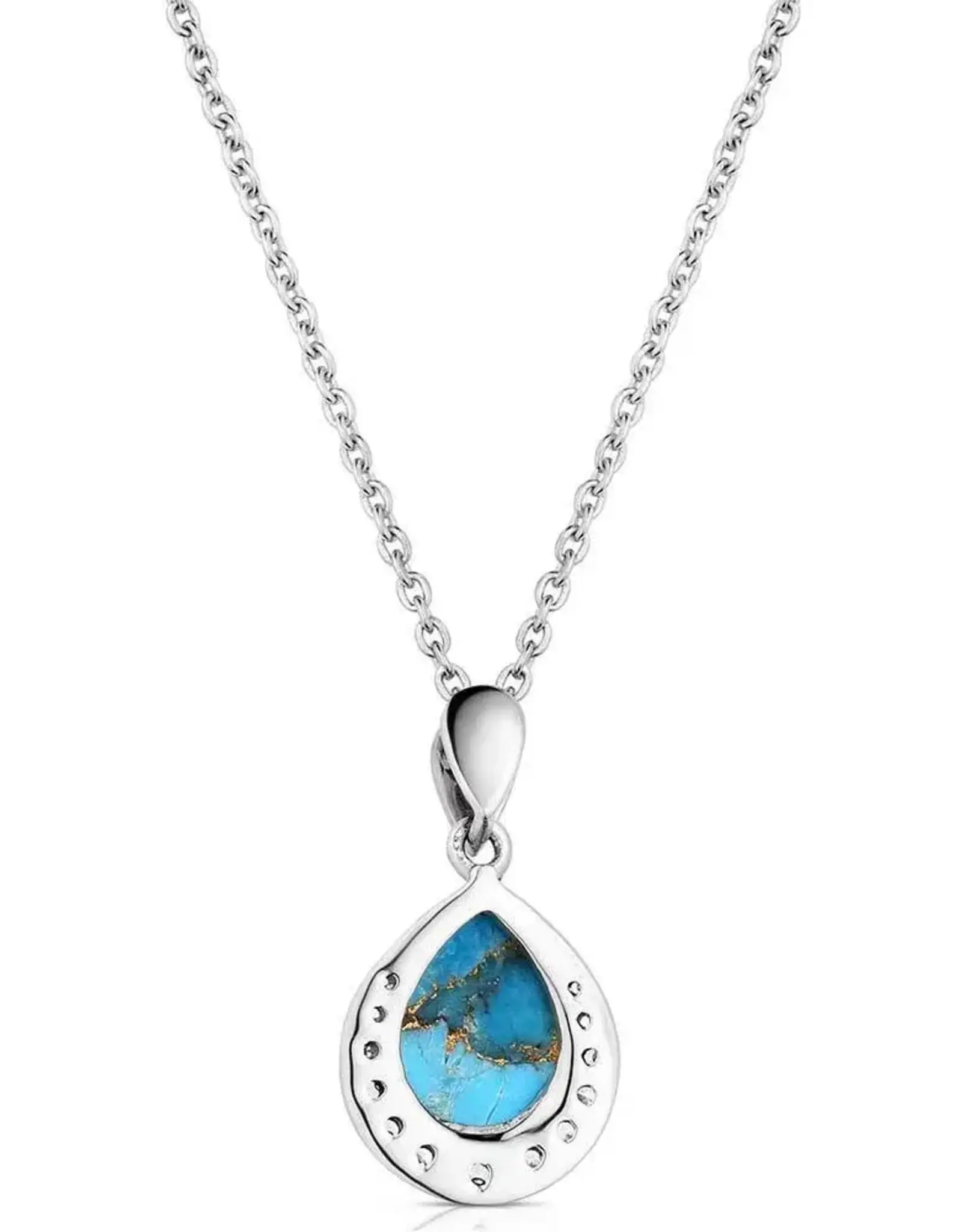 Montana Silversmiths Blue River Turquoise Necklace