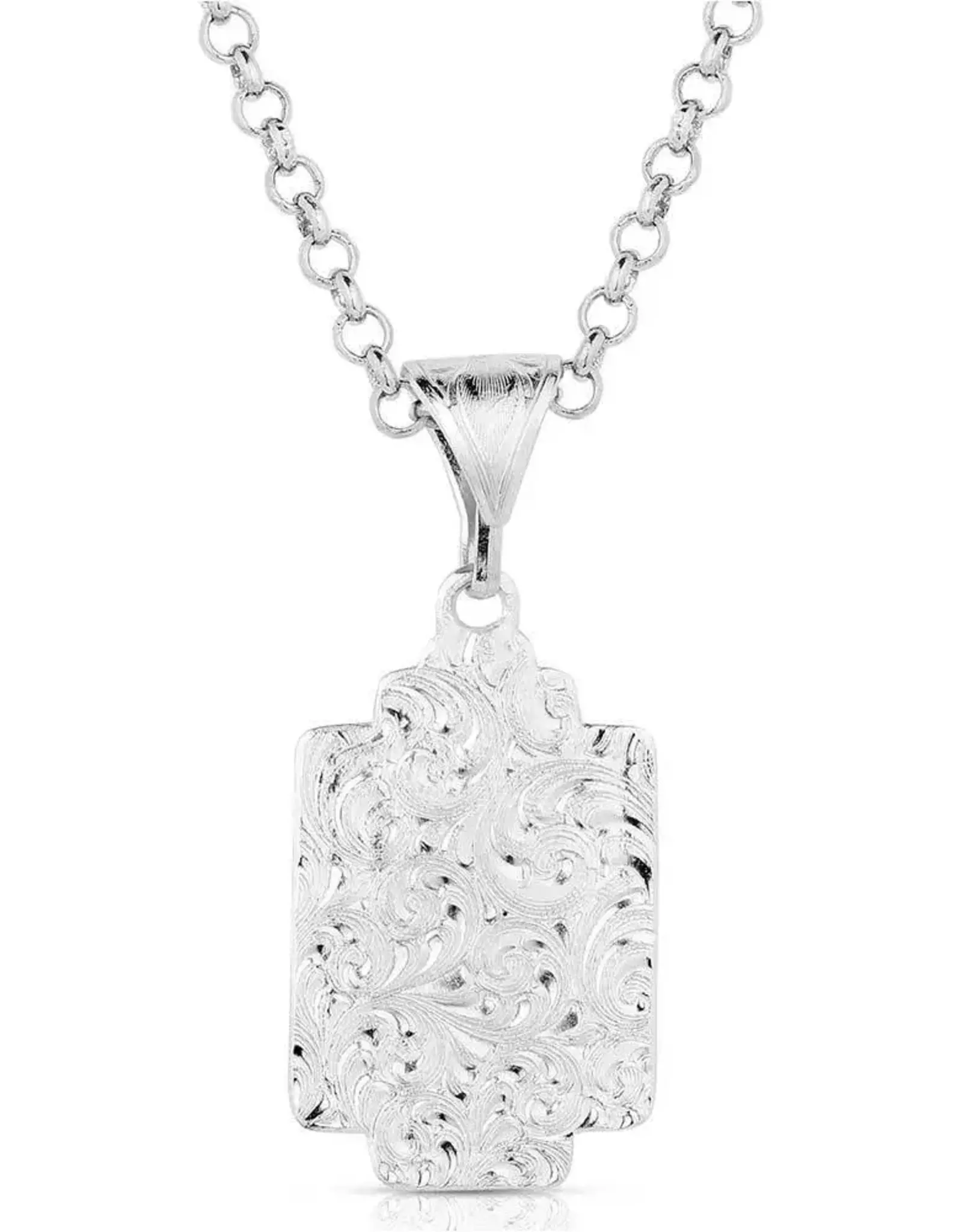 Montana Silversmiths Silver Black Gold Southwest Necklace