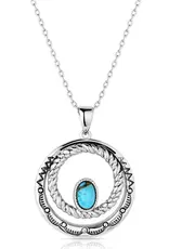 Montana Silversmiths Enchanted Soul Turquoise Necklace