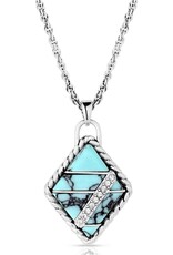 Montana Silversmiths High Noon Cobblestone Turquoise Necklace