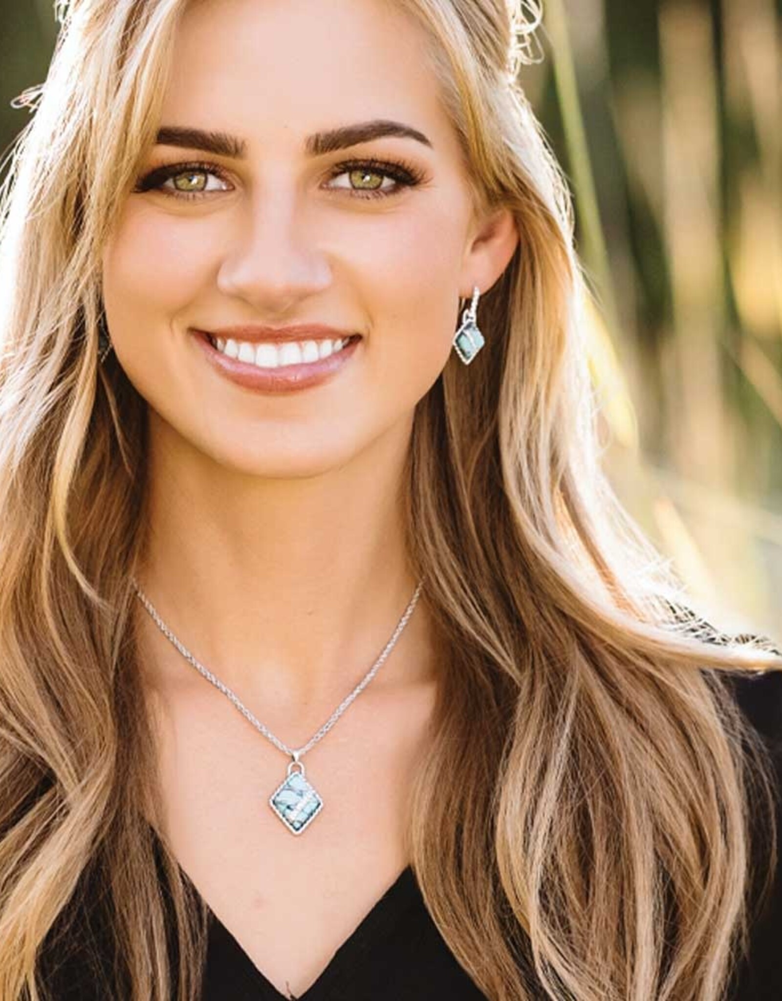 Montana Silversmiths High Noon Cobblestone Turquoise Necklace