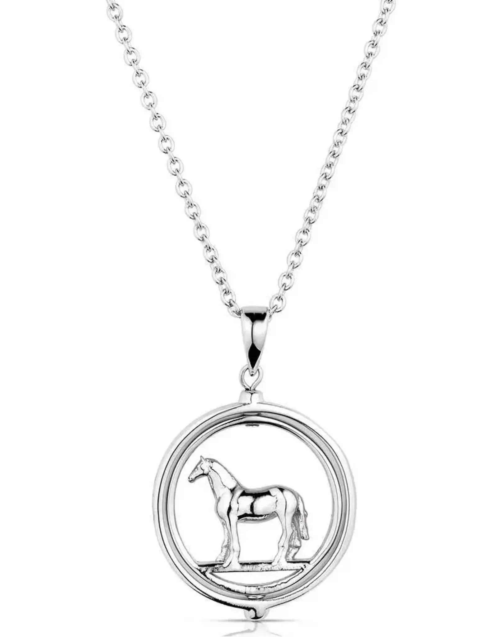Montana Silversmiths AQHA Horses of The World Necklace