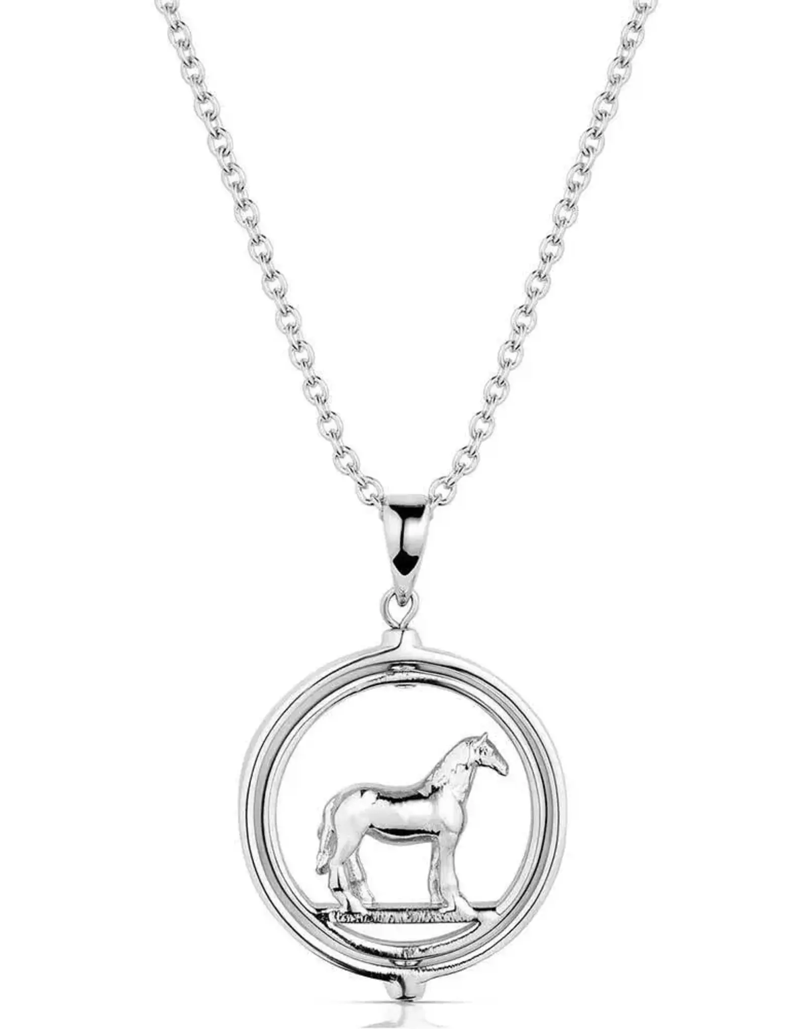 Montana Silversmiths AQHA Horses of The World Necklace