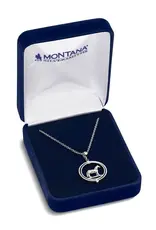 Montana Silversmiths AQHA Horses of The World Necklace