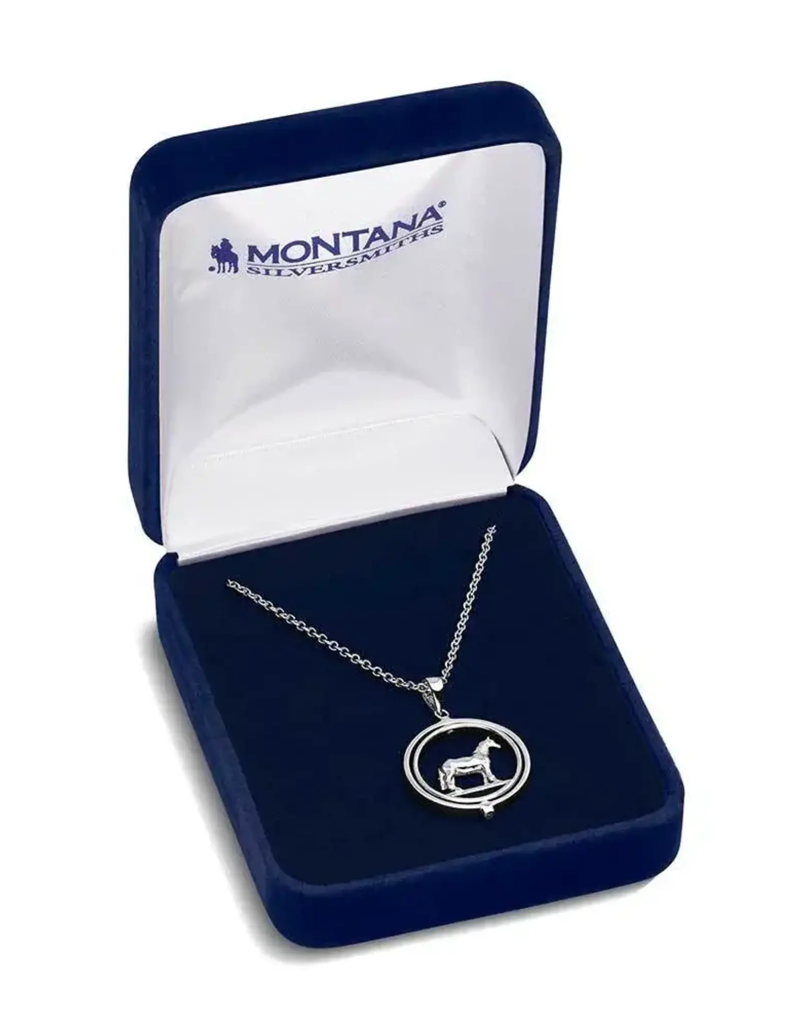 Montana Silversmiths AQHA Horses of The World Necklace