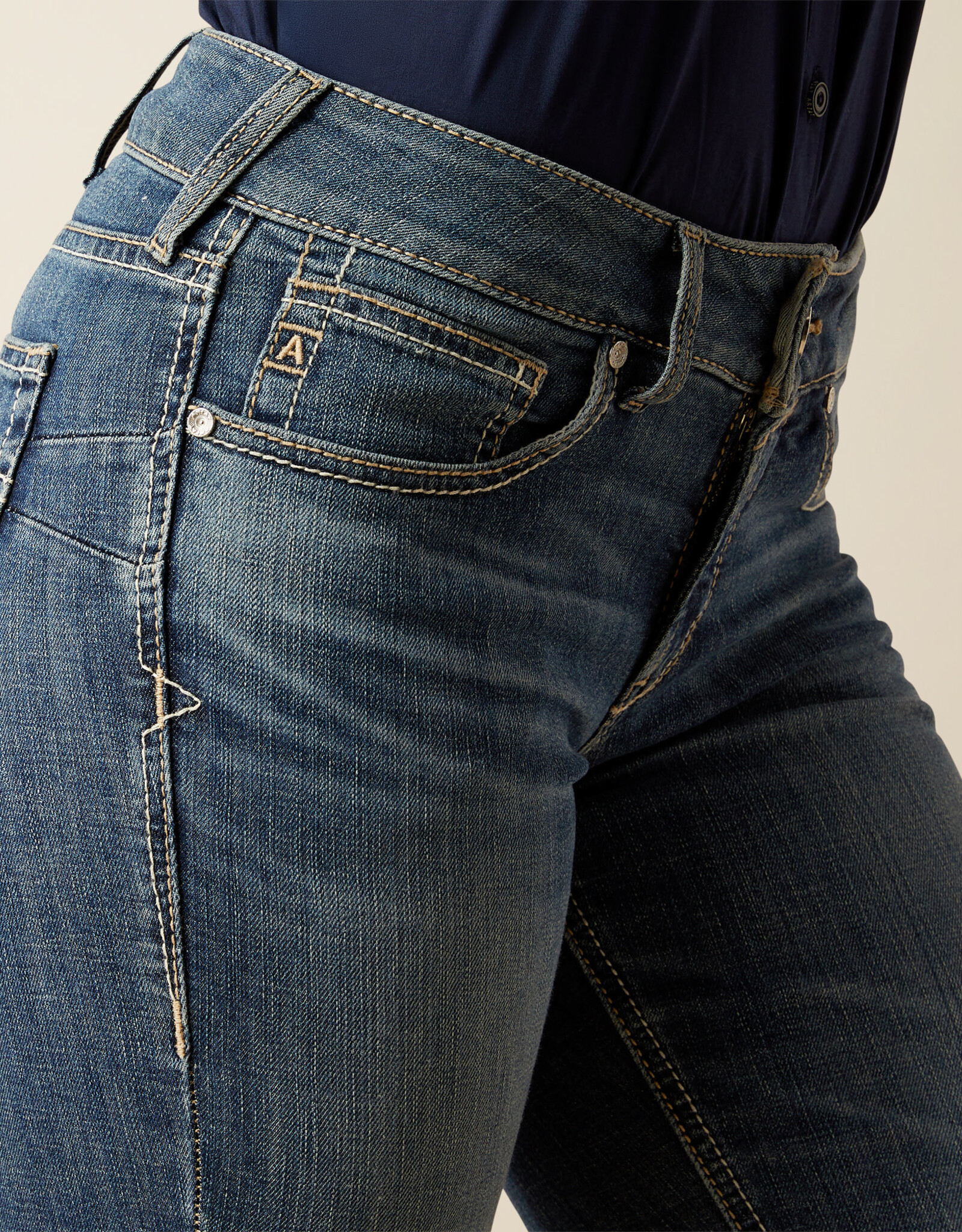 Ariat Ariat Womens Perfect Rise Byrdie Toronto Boot Cut Denim Western Riding Jean