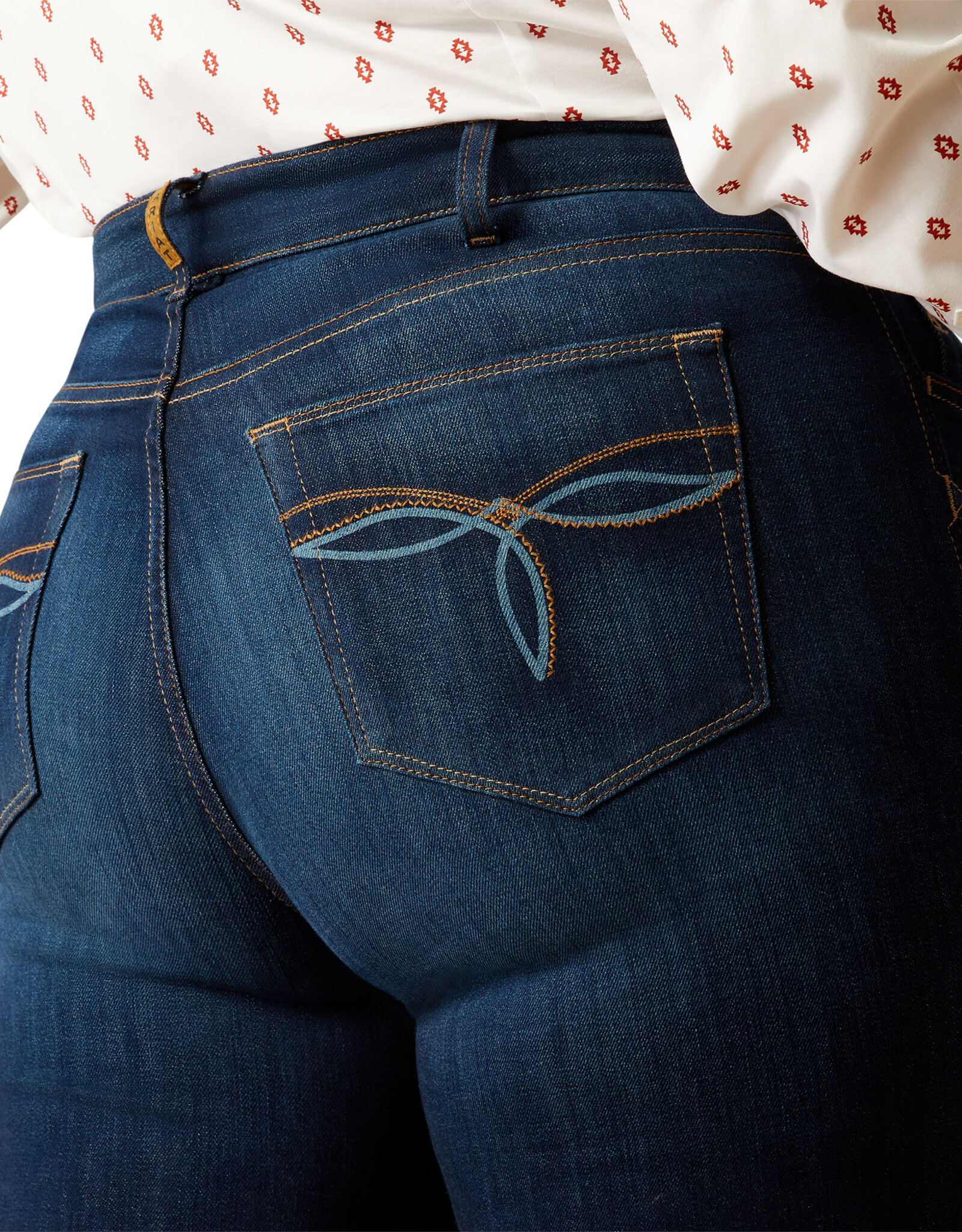 Ariat Ariat Womens Perfect Rise Julianna Pennsylvania Trouser Denim Western Riding Jean