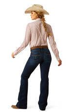 Ariat Ariat Womens Perfect Rise Julianna Pennsylvania Trouser Denim Western Riding Jean