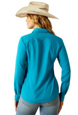Ariat Ariat Womens Enamel Blue Kirby Pro Long Sleeve Button Western Shirt ~ XS - 3X