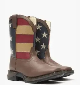 Durango LIL' Durango Kid's Patriotic Western Flag Square Toe Cowboy Boot