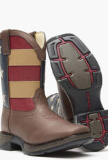 Durango LIL' Durango Kid's Patriotic Western Flag Square Toe Cowboy Boot
