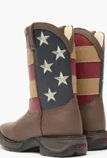 Durango LIL' Durango Kid's Patriotic Western Flag Square Toe Cowboy Boot