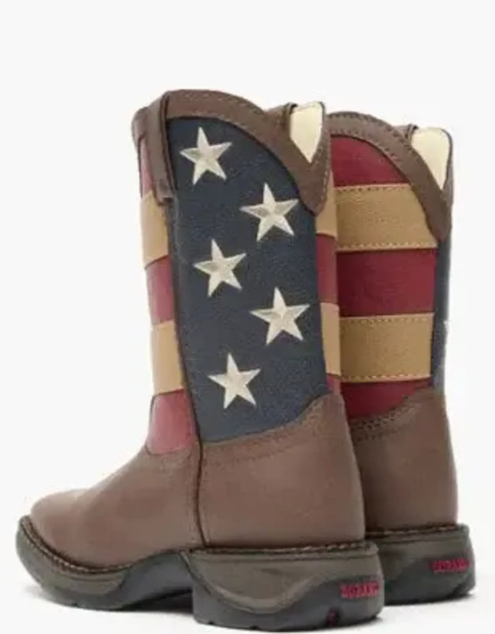 Durango LIL' Durango Kid's Patriotic Western Flag Square Toe Cowboy Boot