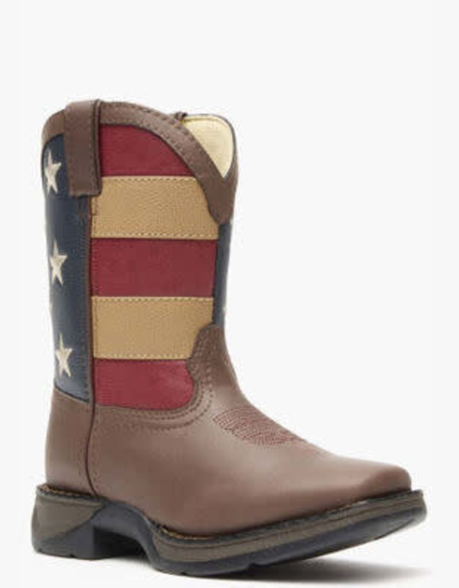 Durango LIL' Durango Kid's Patriotic Western Flag Square Toe Cowboy Boot