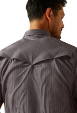 Ariat Ariat Mens Grey Western Venttek Short Sleeve Snap Shirt