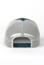 Cinch Cinch Teal Blue American Flag Mesh Snapback Trucker Ball Cap