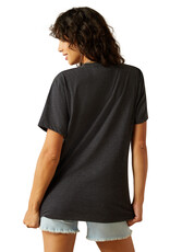 Ariat Womens Ariat Girls Want To Rodeo Heather Charcoal Short Sleeve T Shirt