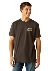 Ariat Mens Ariat Cocky Cowboy Vintage Black T Shirt