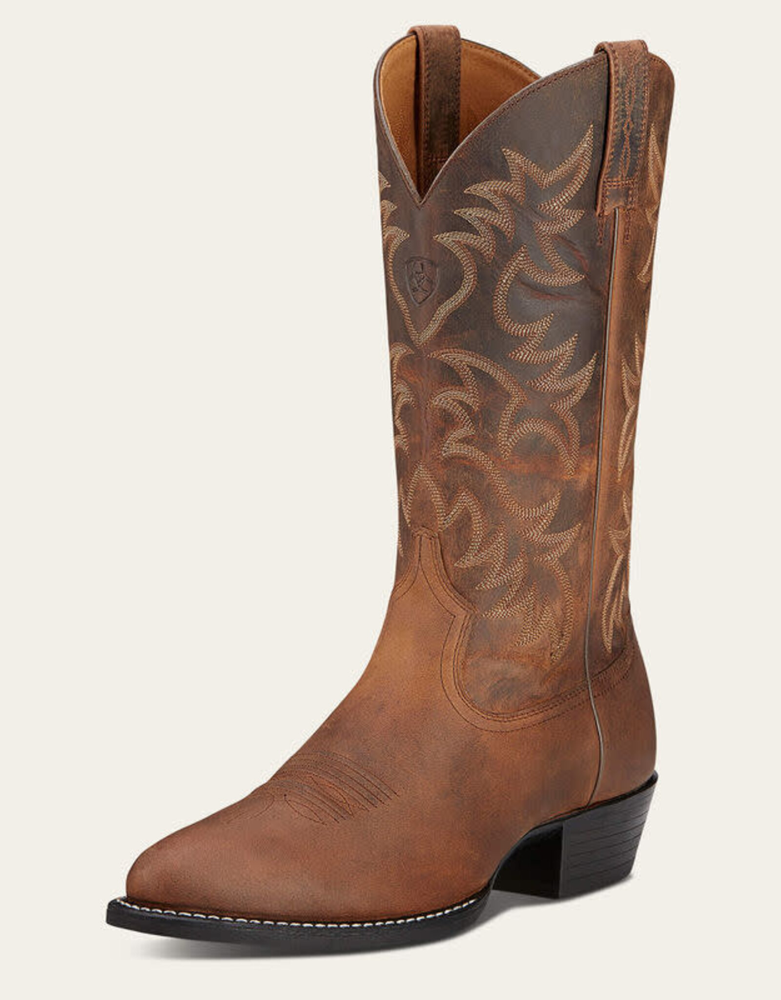 Ariat Mens Ariat Drown Distressed Heritage Western R Toe Cowboy Boot ~ Sz 7-15