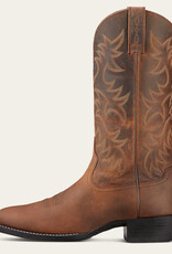 Ariat Mens Ariat Drown Distressed Heritage Western R Toe Cowboy Boot ~ Sz 7-15