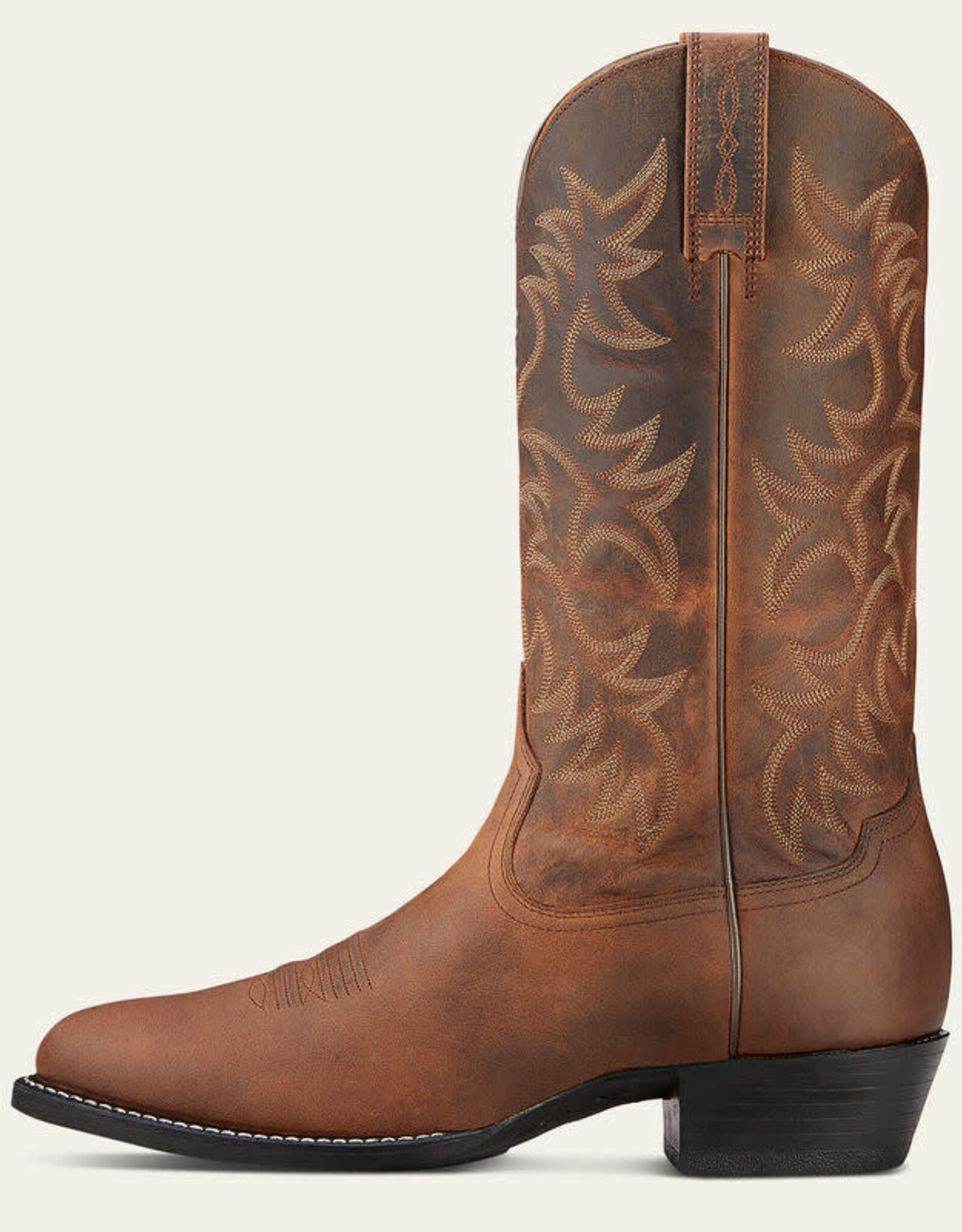 Ariat Mens Ariat Drown Distressed Heritage Western R Toe Cowboy Boot ~ Sz 7-15