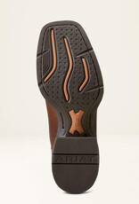 Ariat Mens Ariat  Oiled Brown Square Toe  11" Boot With American Flag Top